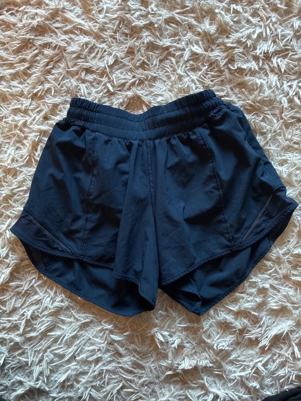Lululemon Hotty Hot Shorts Navy Blue Size 4